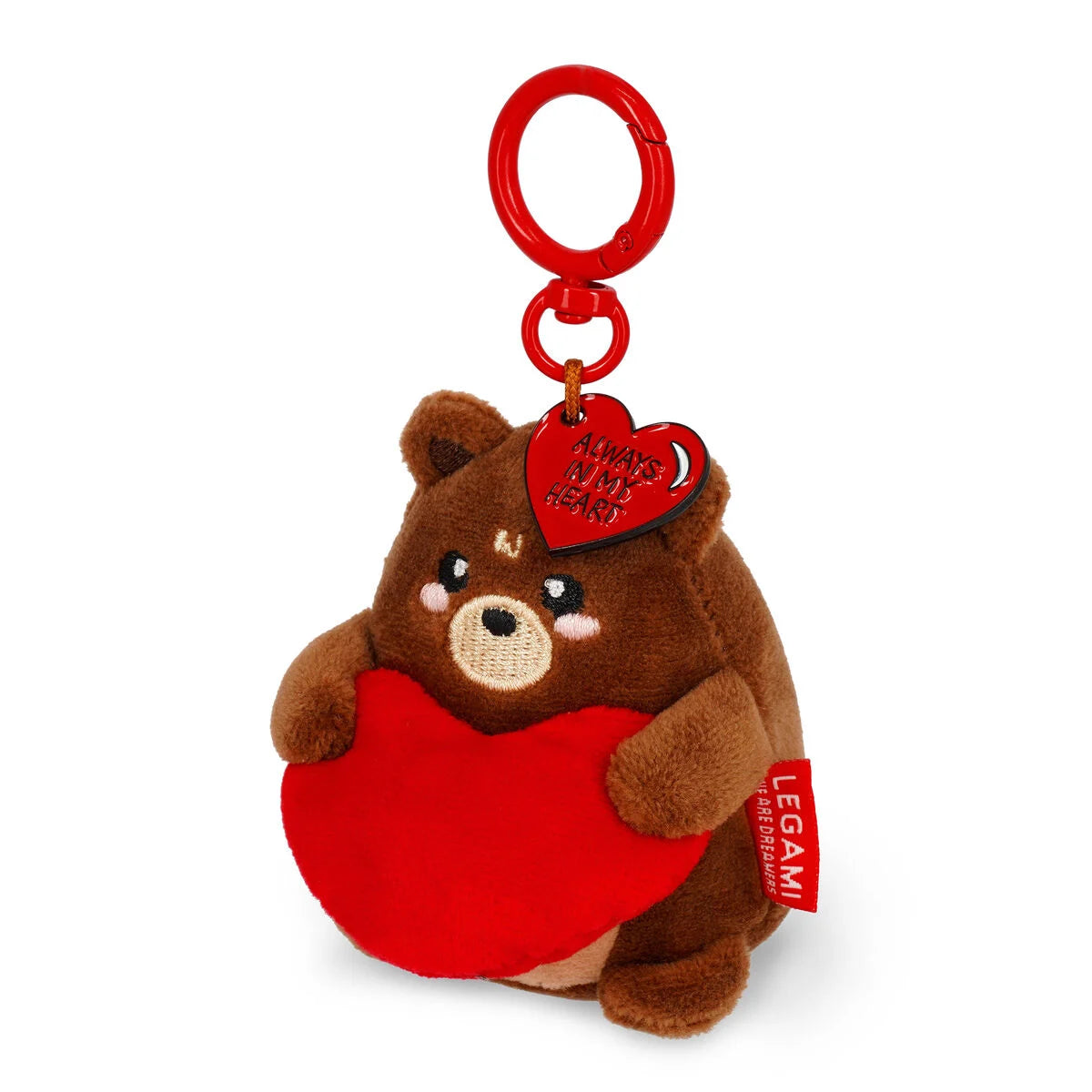 Legami Plush – Super Soft! - Tiny - Teddy Bear -Keyring