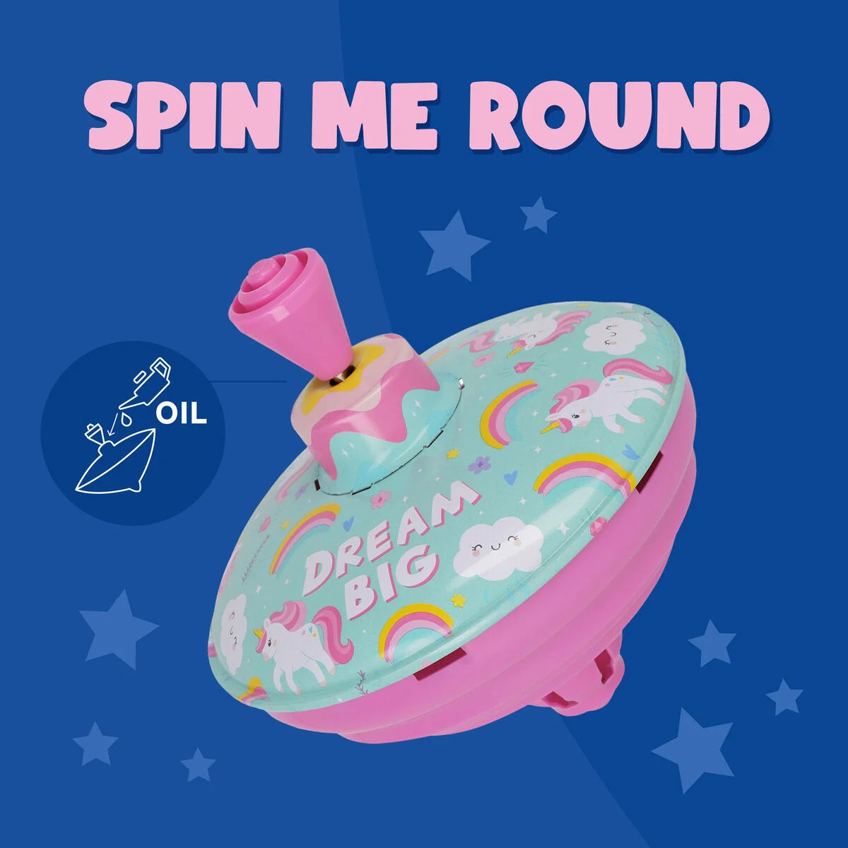 Unicorn Spinning Top - Spin Me Round