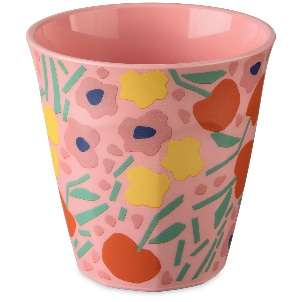 KOZIOL. NORA CUP M BLOOMS STRONG CORAL