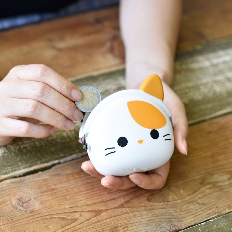 PG DESIGN. ΠΟΡΤΟΦΟΛΑΚΙ ΑΠΟ ΣΙΛΙΚΟΝΗ – ΓΑΤΟΥΛΑ (ΛΕΥΚΟ)