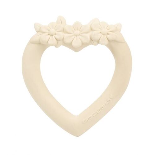 A little lovely company Δαχτύλιος οδοντοφυίας Sweet Heart - Cream