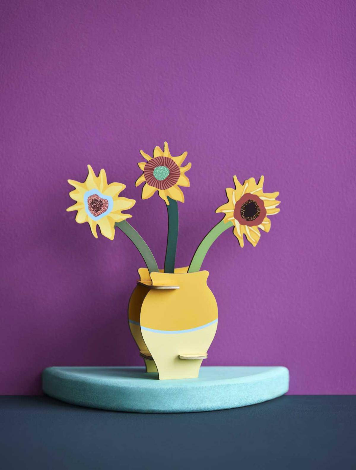Studio ROOF – Pop Out Card, Van Gogh Flowers (ambient)