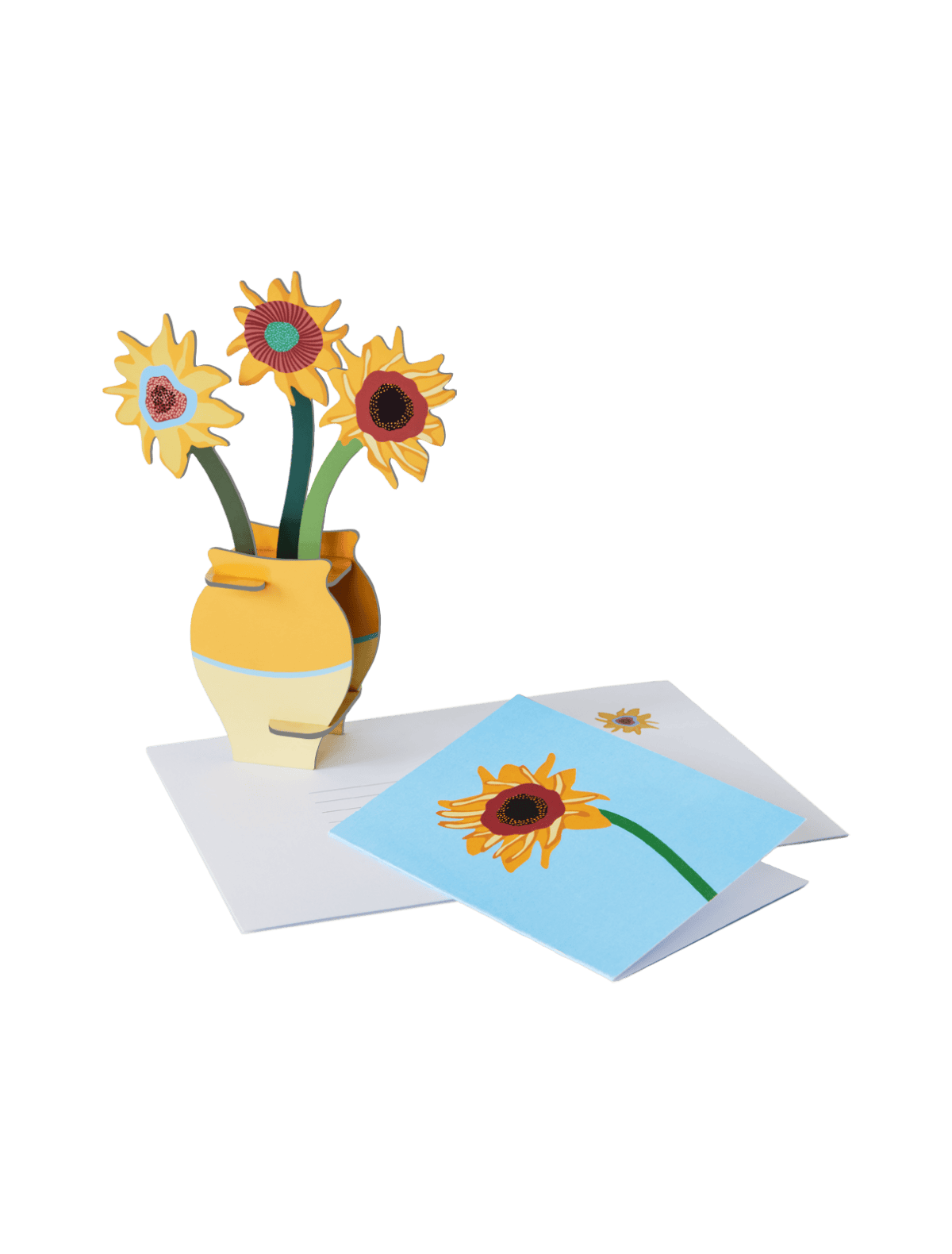 Studio ROOF – Pop Out Card, Van Gogh Flowers