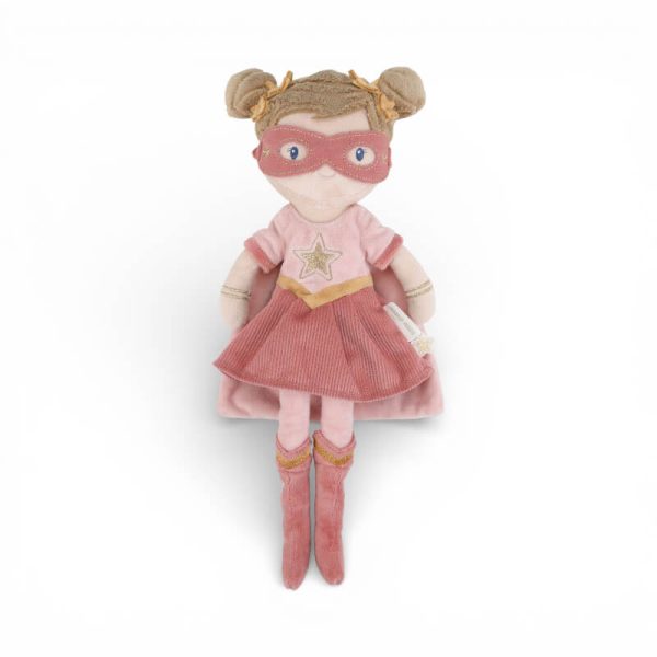 LITTLE DUTCH. Κούκλα Superhero Rosa 35εκ.