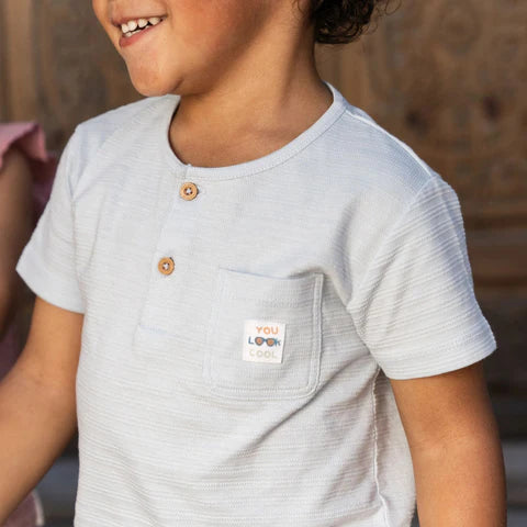 LITTLE DUTCH. Μπλουζάκι κοντομάνικο Light Blue