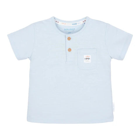 LITTLE DUTCH. Μπλουζάκι κοντομάνικο Light Blue