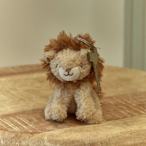 LITTLE DUTCH. Λούτρινο μπρελόκ λιονταράκι Safari Friends GRS