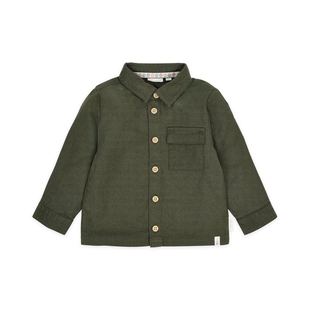 LITTLE DUTCH. Πουκάμισο Deep Olive