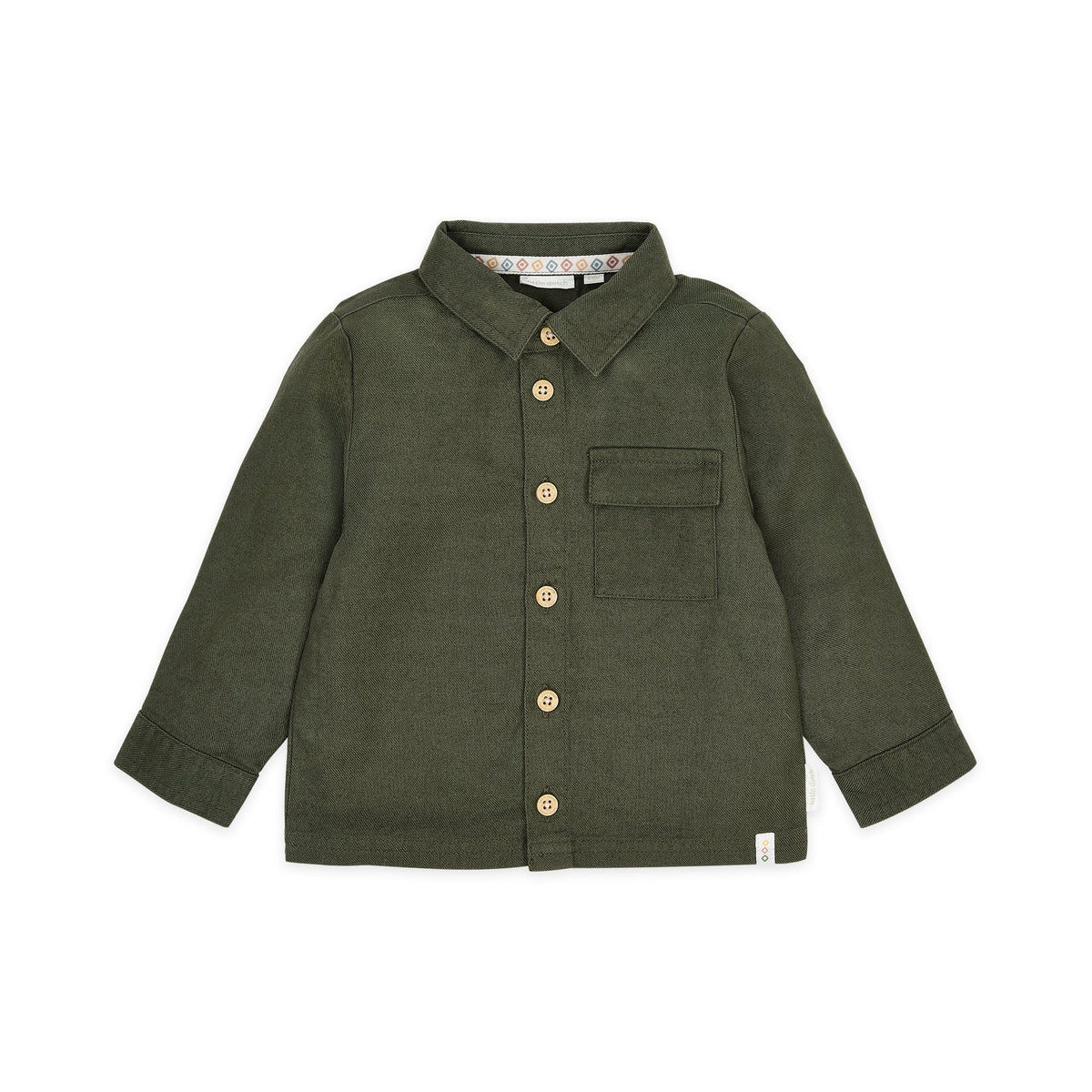 LITTLE DUTCH. Πουκάμισο Deep Olive