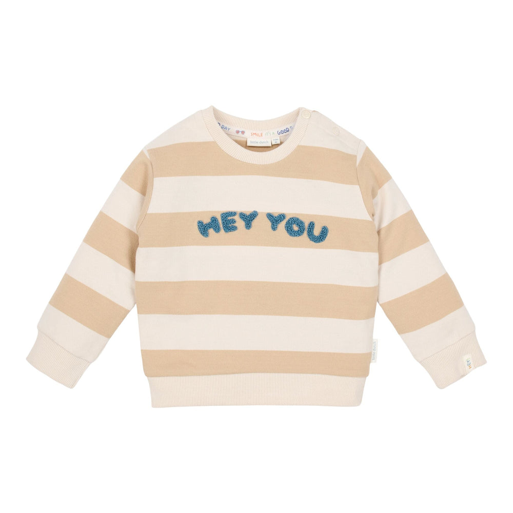 LITTLE DUTCH. Φούτερ Biscuit Stripe