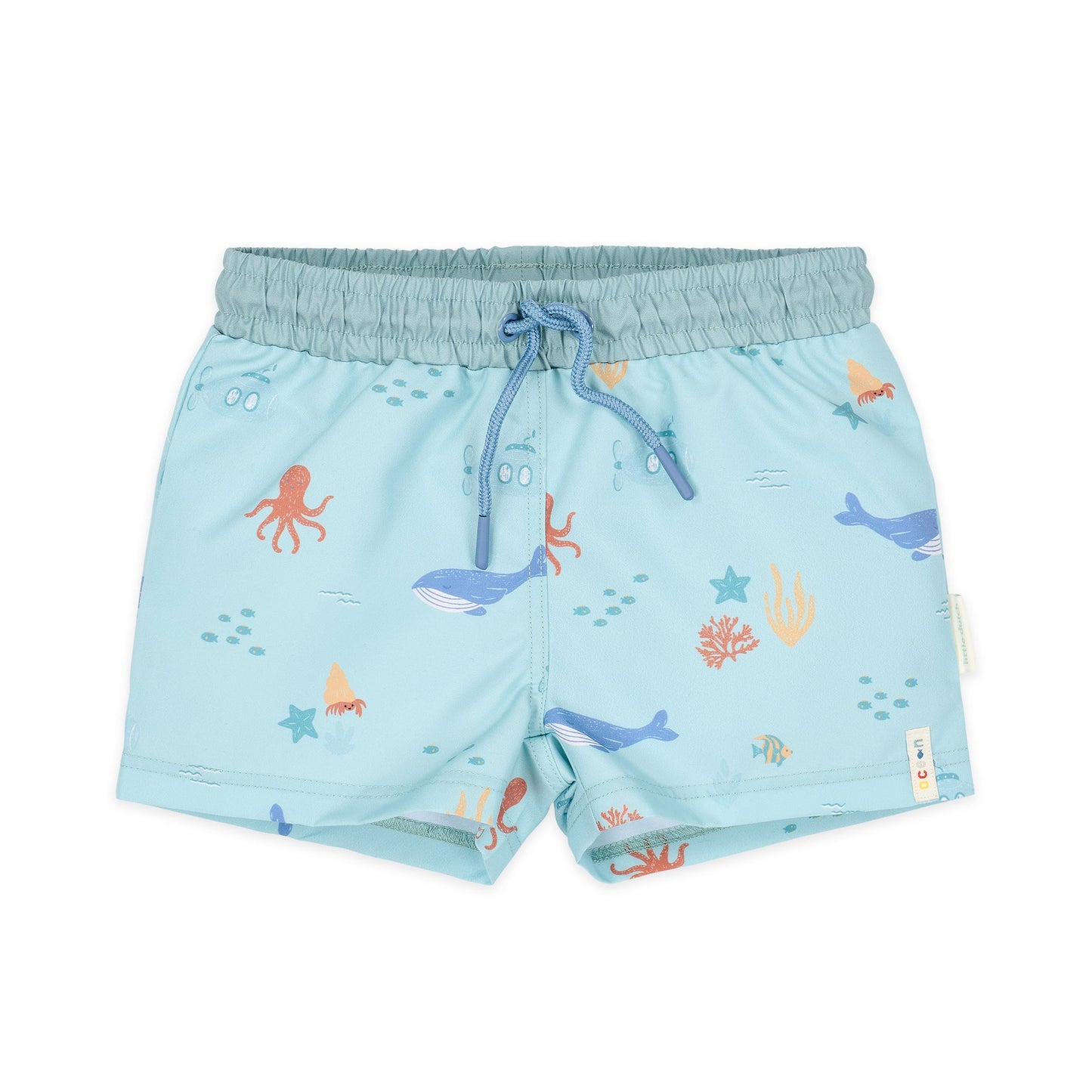 LITTLE DUTCH. Παιδικό μαγιό βερμούδα για αγόρια Ocean Friends