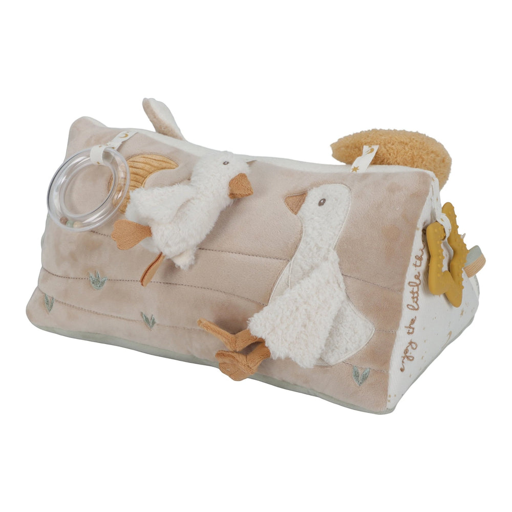 LITTLE DUTCH. Υφασμάτινο τρίγωνο δραστηριοτήτων Newborn Naturals GRS