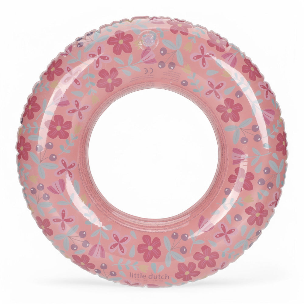 LITTLE DUTCH. Παιδικό σωσίβιο κολύμβησης Pink Flowers