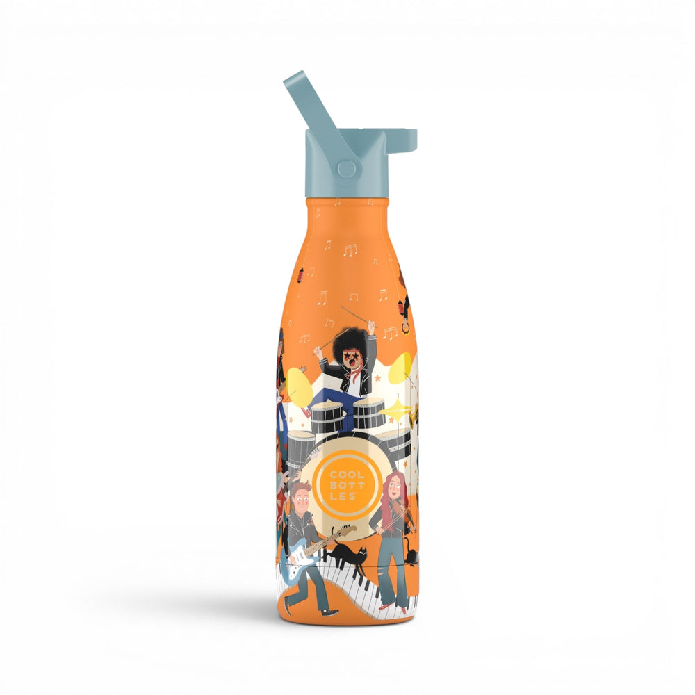 COOL BOTTLES. Ανοξείδωτο παιδικό μπουκάλι Music Beat 350ml