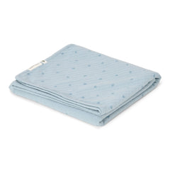 LITTLE DUTCH. Κουβέρτα καλοκαιρινή Pure Denim Blue 110x140