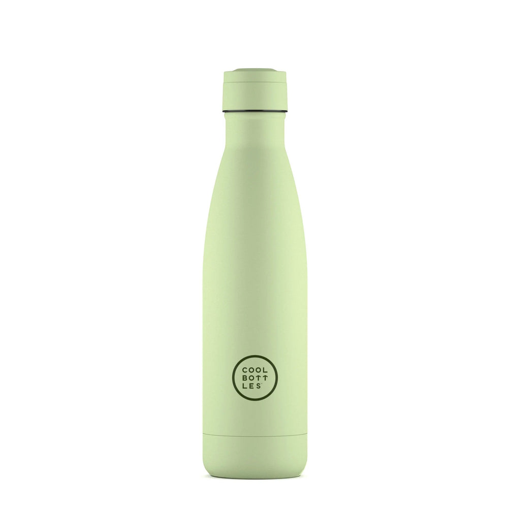 COOL BOTTLES. Ανοξείδωτο μπουκάλι-θερμός Απαλό Πράσινο 500ml