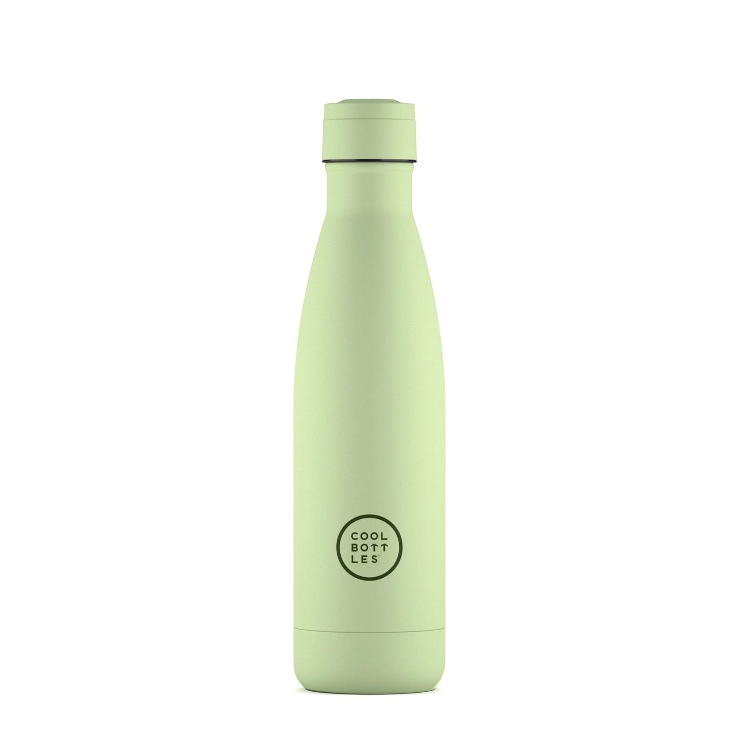 COOL BOTTLES. Ανοξείδωτο μπουκάλι-θερμός Απαλό Πράσινο 500ml
