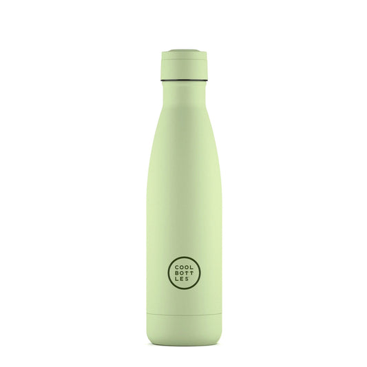 COOL BOTTLES. Ανοξείδωτο μπουκάλι-θερμός Απαλό Πράσινο 500ml