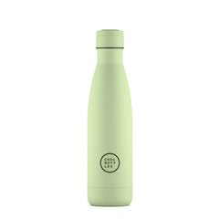 COOL BOTTLES. Ανοξείδωτο μπουκάλι-θερμός Απαλό Πράσινο 500ml