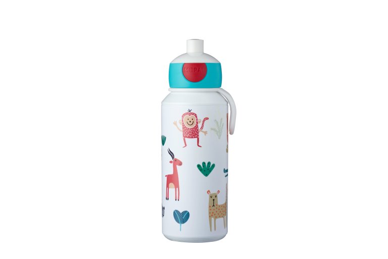 MEPAL. Μπουκάλι με pop-up στόμιο 400ml (animal friends)