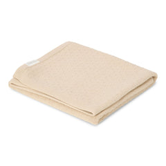 LITTLE DUTCH. Κουβέρτα πλεκτή Pure Soft Beige 110x140