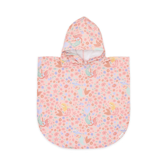 LITTLE DUTCH. Παιδικό πόντσο Dreamy Mermaid Multicolour - One size