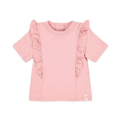 LITTLE DUTCH. Μπλουζάκι κοντομάνικο με προστασία UV Dreamy Pink Rose