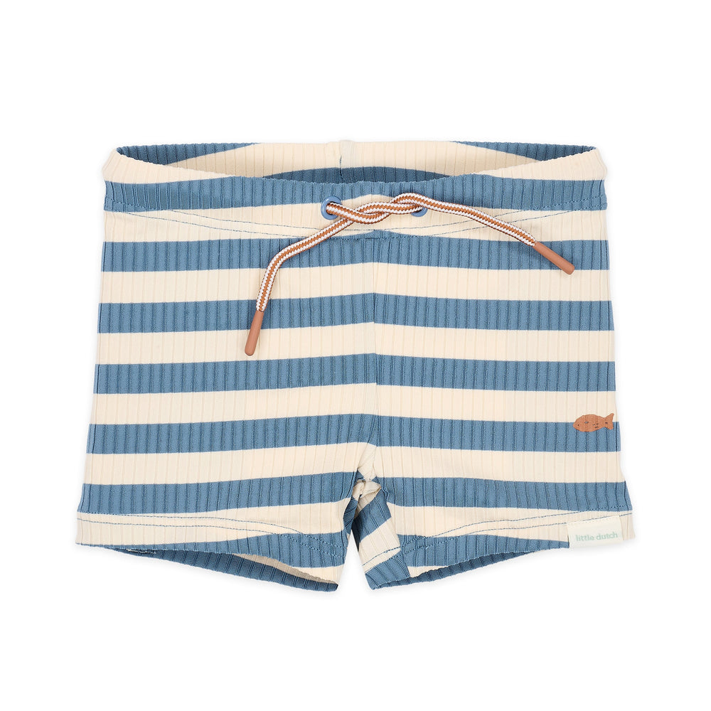 LITTLE DUTCH. Παιδικό μαγιό για αγόρια Ocean Blue Stripes