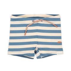LITTLE DUTCH. Παιδικό μαγιό για αγόρια Ocean Blue Stripes