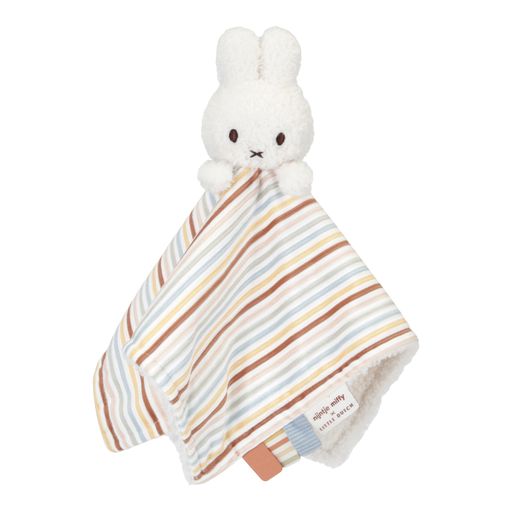 LITTLE DUTCH. Υφασμάτινο ντουντού Miffy Vintage Sunny Stripes