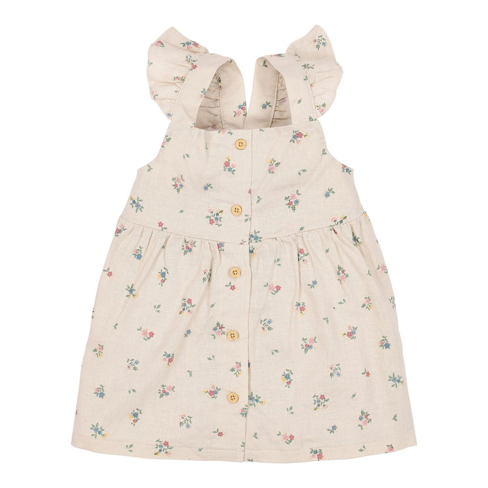 LITTLE DUTCH. Φορεματάκι αμάνικο με βολάν Fairy Bloom