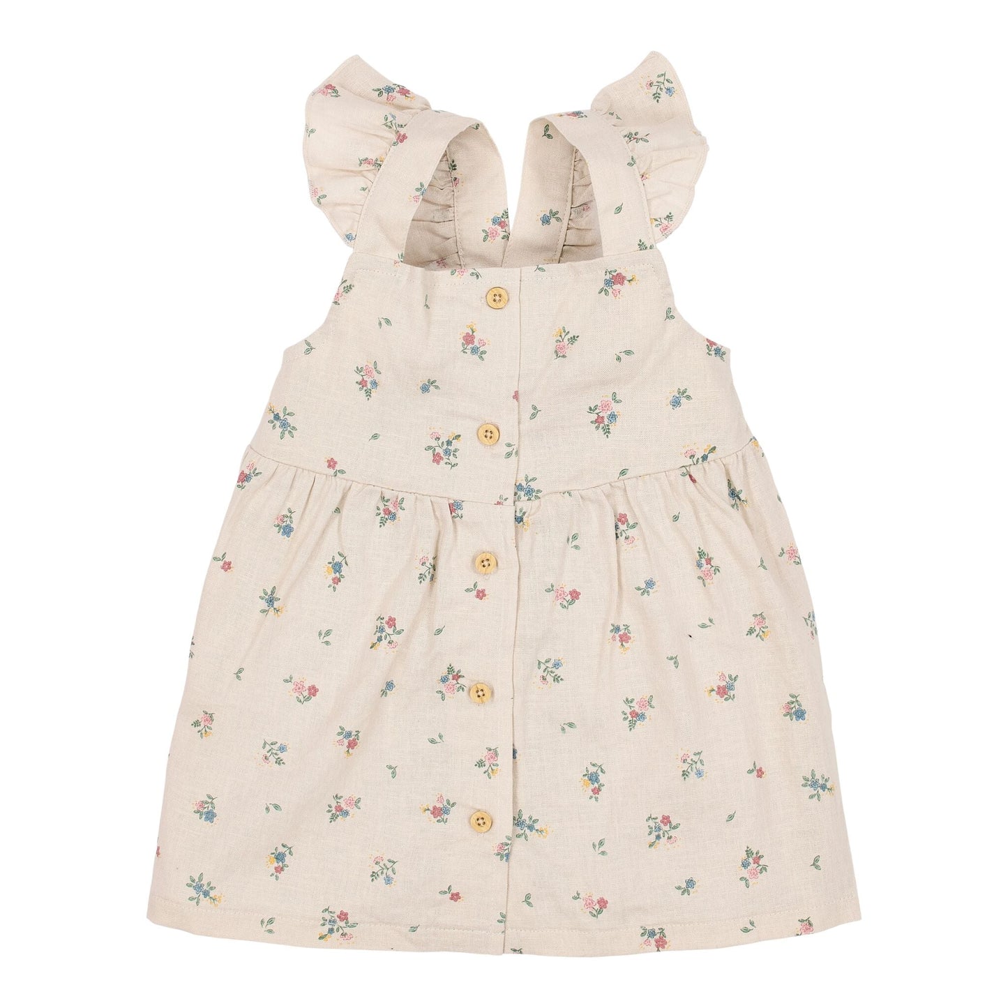 LITTLE DUTCH. Φορεματάκι αμάνικο με βολάν Fairy Bloom
