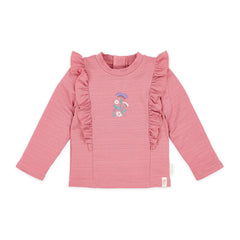 LITTLE DUTCH. Μπλουζάκι μακρυμάνικο με προστασία UV Dreamy Pink Sparkle
