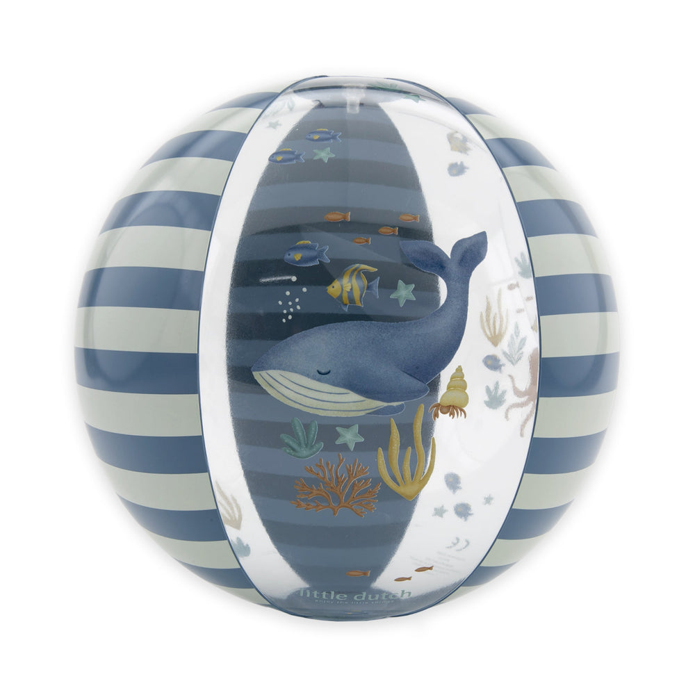 LITTLE DUTCH. Μπάλα παραλίας Ocean World Μπλε (35 εκ.)