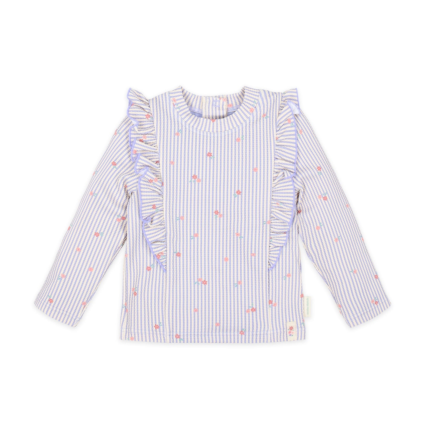 LITTLE DUTCH. Μπλουζάκι μακρυμάνικο με προστασία UV Dreamy Stripes