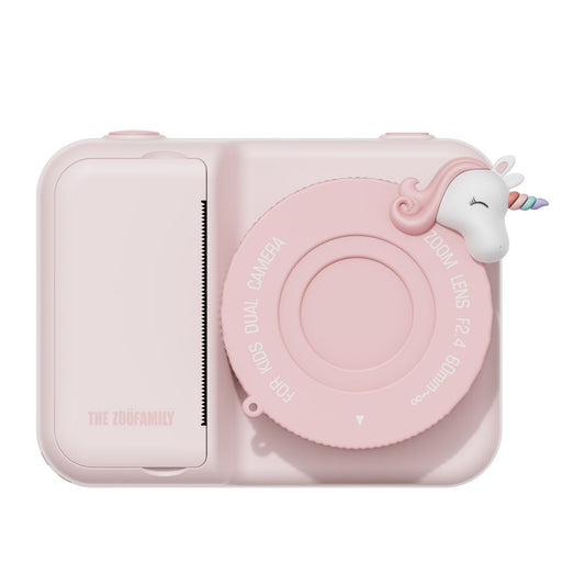 ZOO FAMILY. Φωτογραφική μηχανή με ενσωματωμένο εκτυπωτή Zoo print Μονόκερος