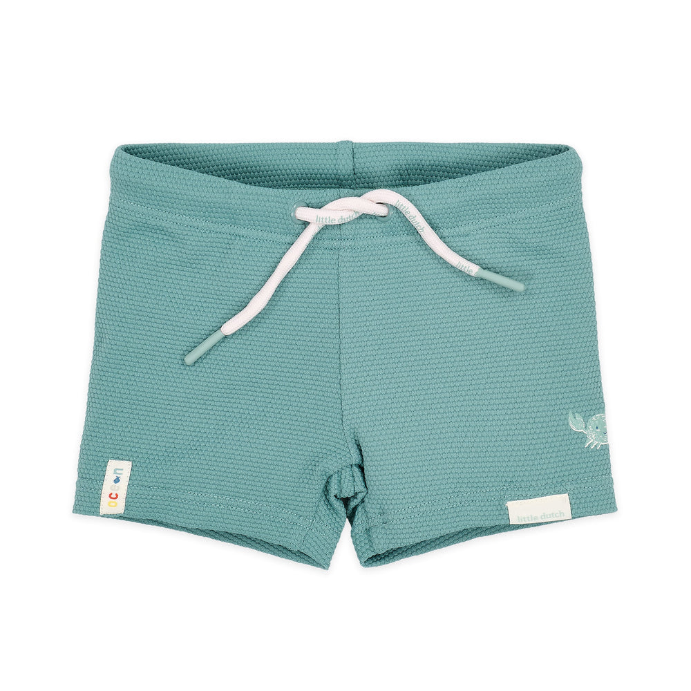 LITTLE DUTCH. Παιδικό μαγιό για αγόρια Ocean Green