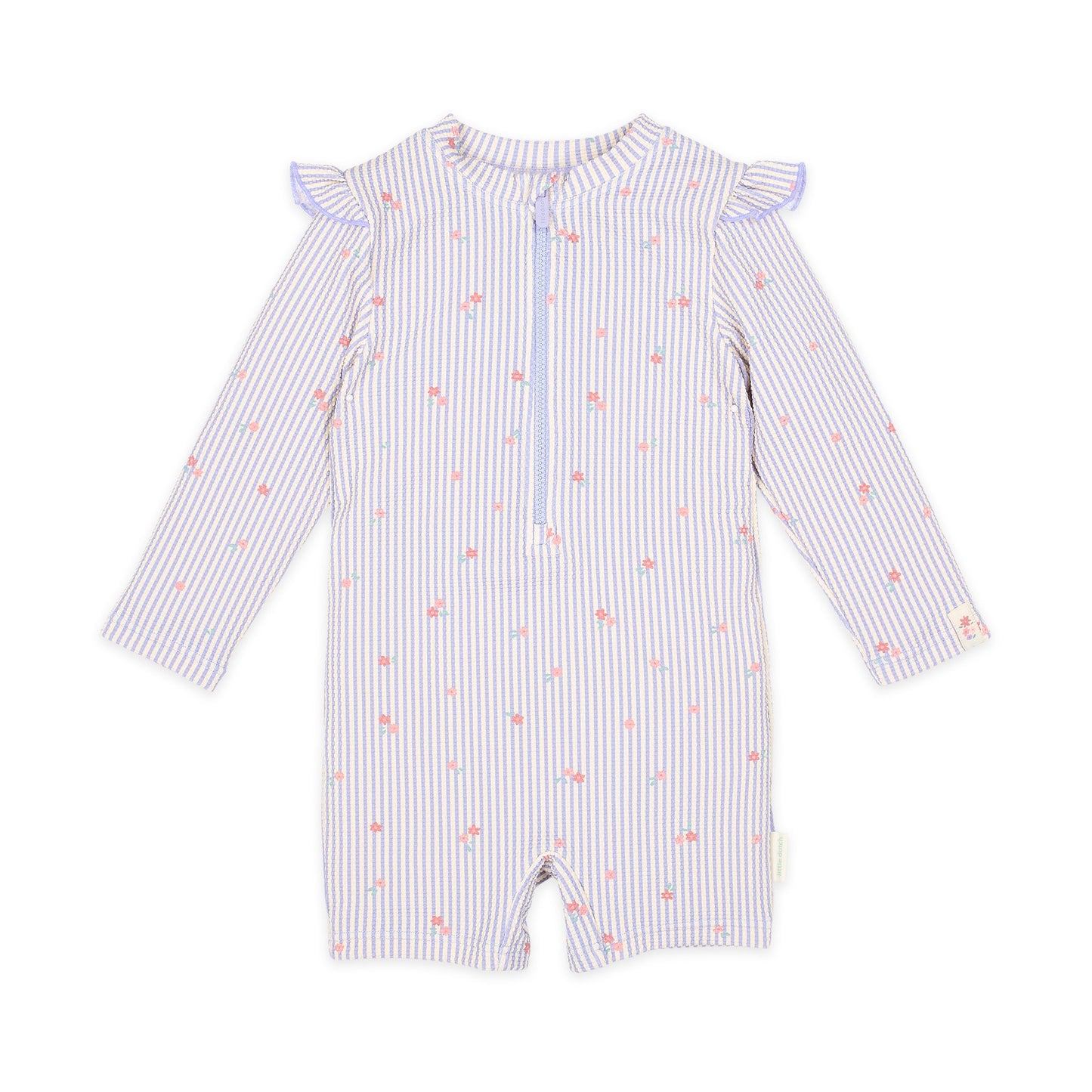 LITTLE DUTCH. Ολόσωμο μακρυμάνικο μαγιό Dreamy Stripes