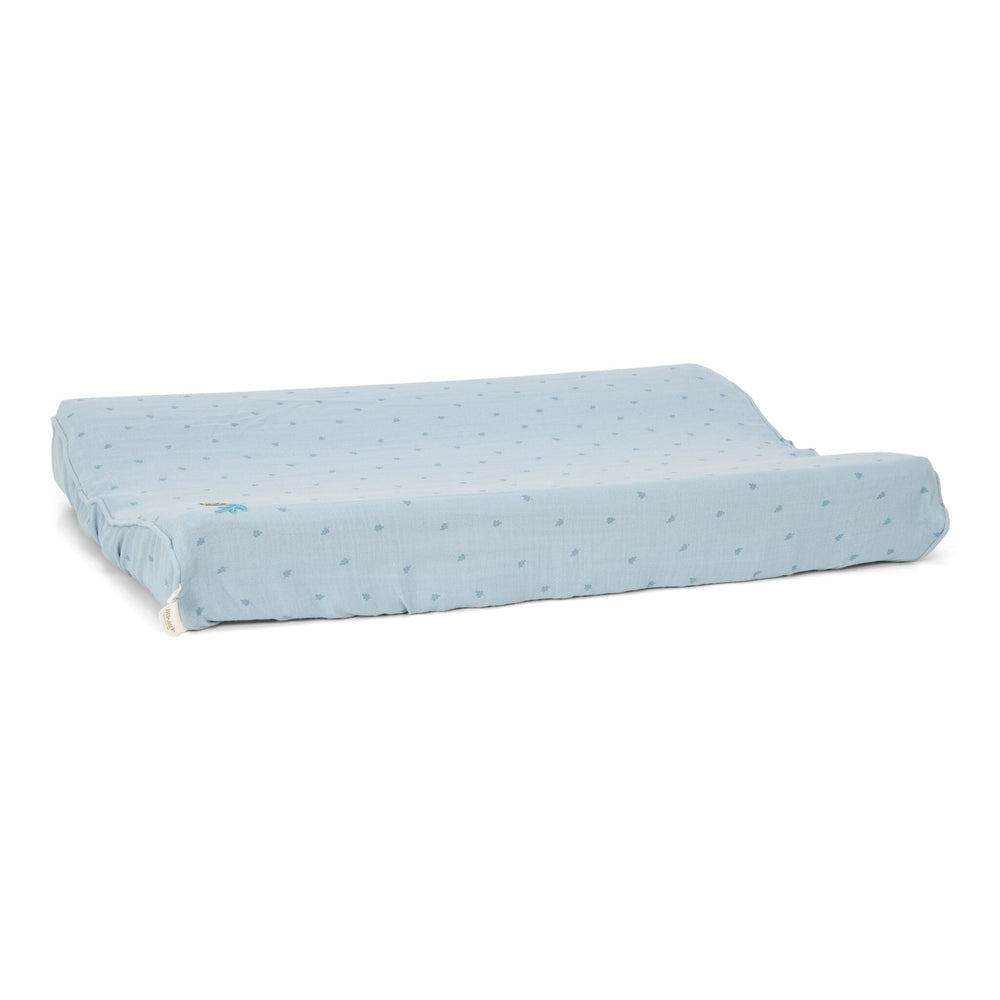 LITTLE DUTCH. Κάλυμμα μαξιλαριού αλλαξιέρας Pure Denim Blue