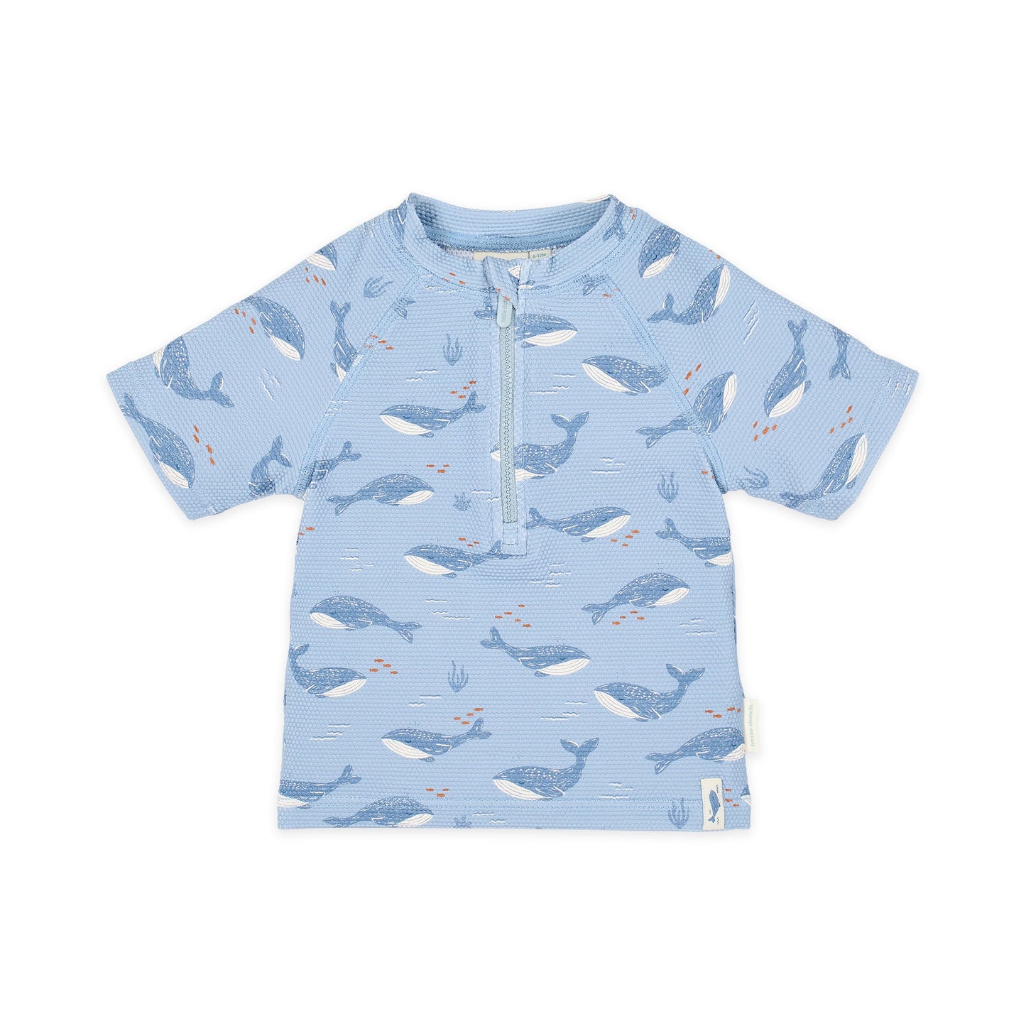 LITTLE DUTCH. Μπλουζάκι κοντομάνικο με προστασία UV Ocean Splash