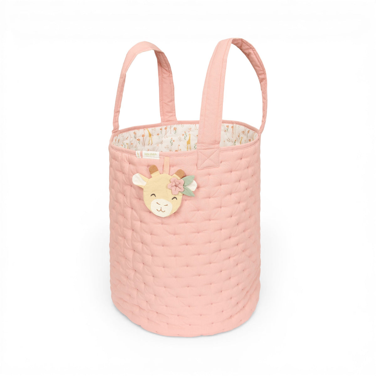 LITTLE DUTCH. Καλάθι αποθήκευσης μεγάλο Blooming Safari
