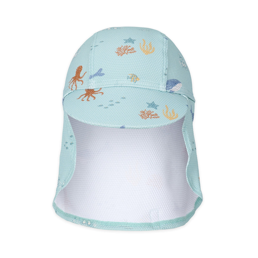 LITTLE DUTCH. Παιδικό καπέλο ήλιου Ocean Friends