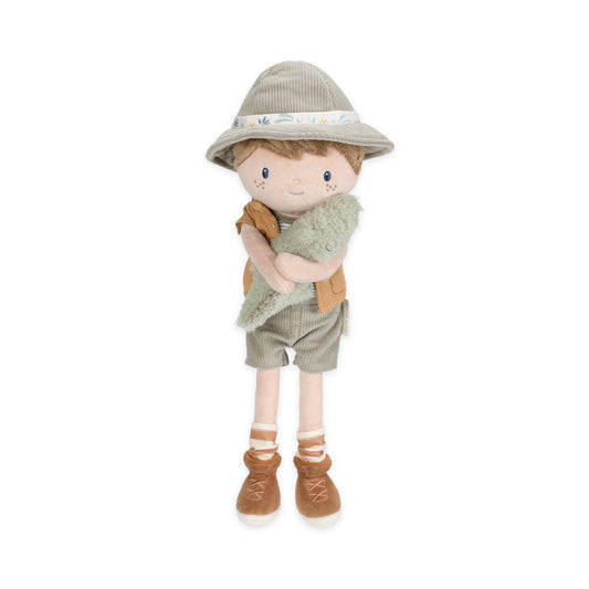 LITTLE DUTCH. Υφασμάτινη κούκλα Ranger Jim Safari Friends GRS
