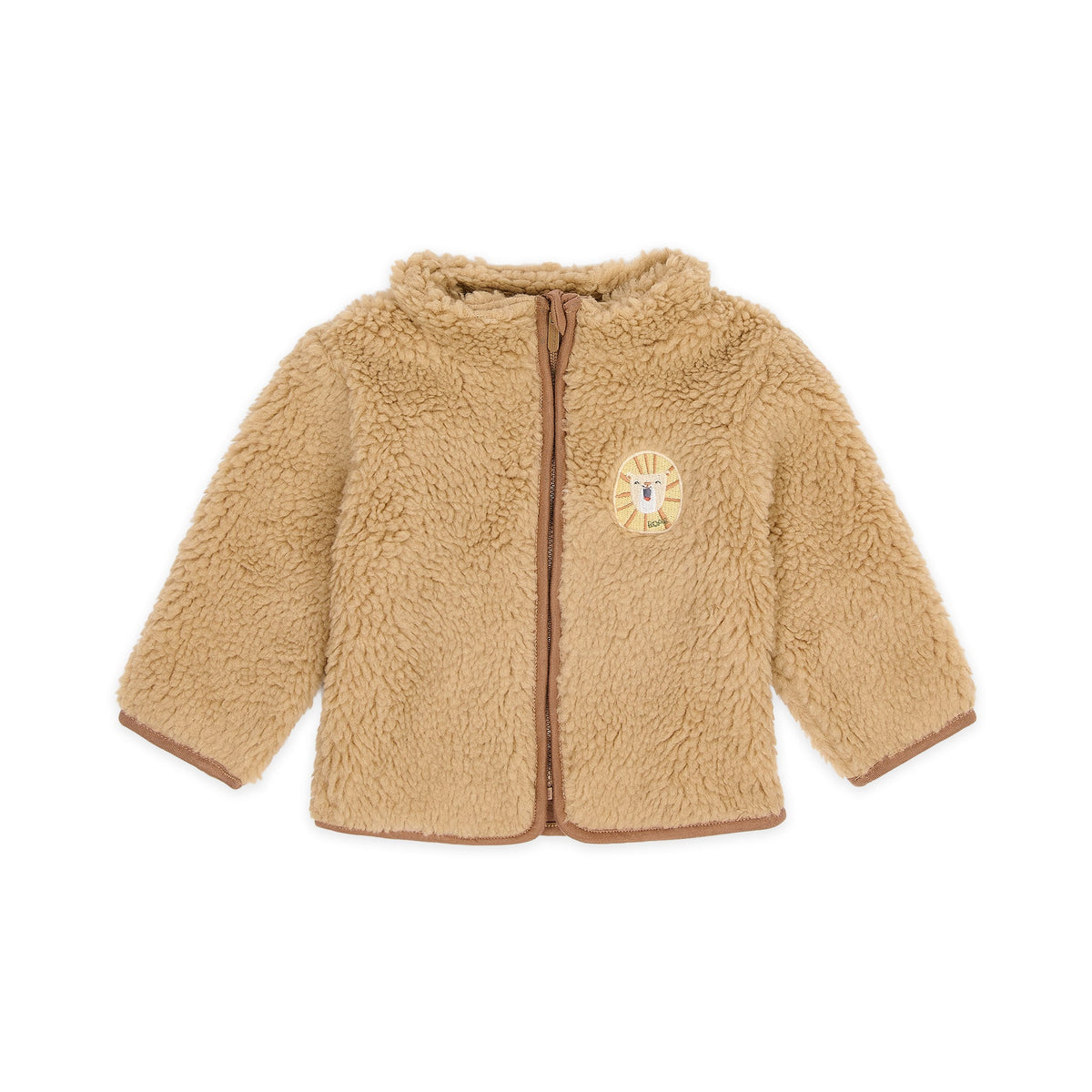 LITTLE DUTCH. Ζακέτα teddy Warm Taupe
