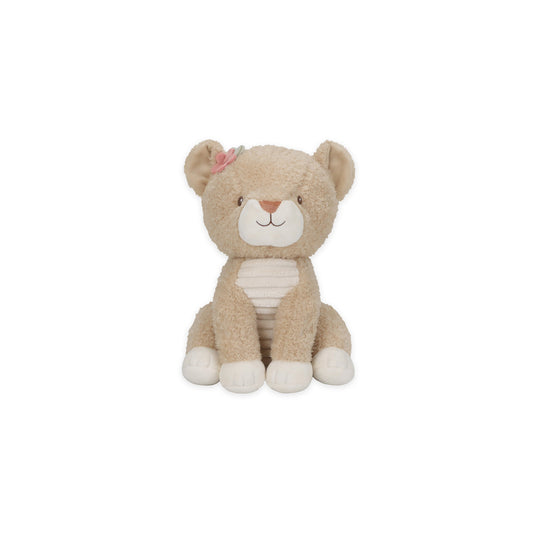 LITTLE DUTCH. Υφασμάτινο λιονταράκι με λουλουδάκι Safari Friends 25εκ. GRS