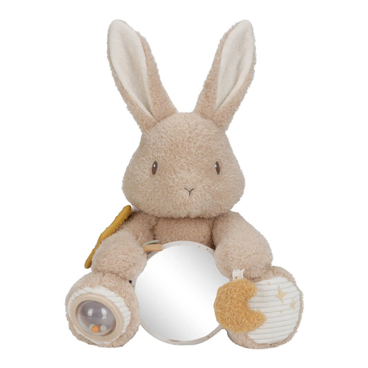 LITTLE DUTCH. Υφασμάτινο κουνελάκι δραστηριοτήτων Baby Bunny GRS