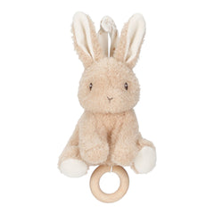 LITTLE DUTCH. Υφασμάτινο μουσικό κουνελάκι Baby Bunny GRS