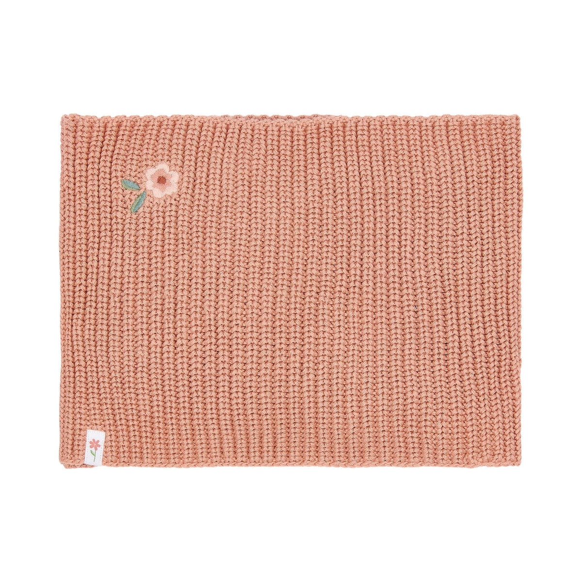LITTLE DUTCH. Πλεκτό κασκόλ Deep Pink - One Size