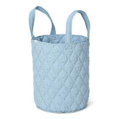 LITTLE DUTCH. Καλάθι αποθήκευσης μεγάλο Pure Denim Blue