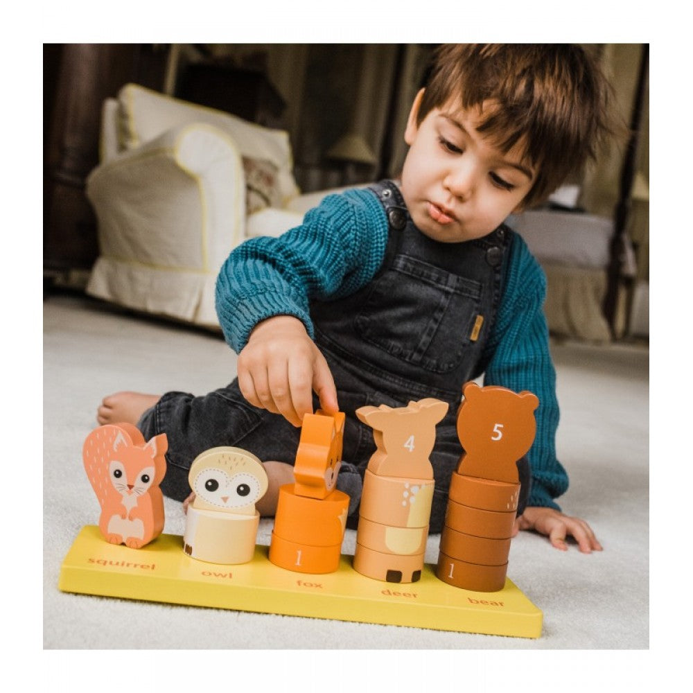 Orange Tree Toys. Εκμάθηση αριθμών Woodland